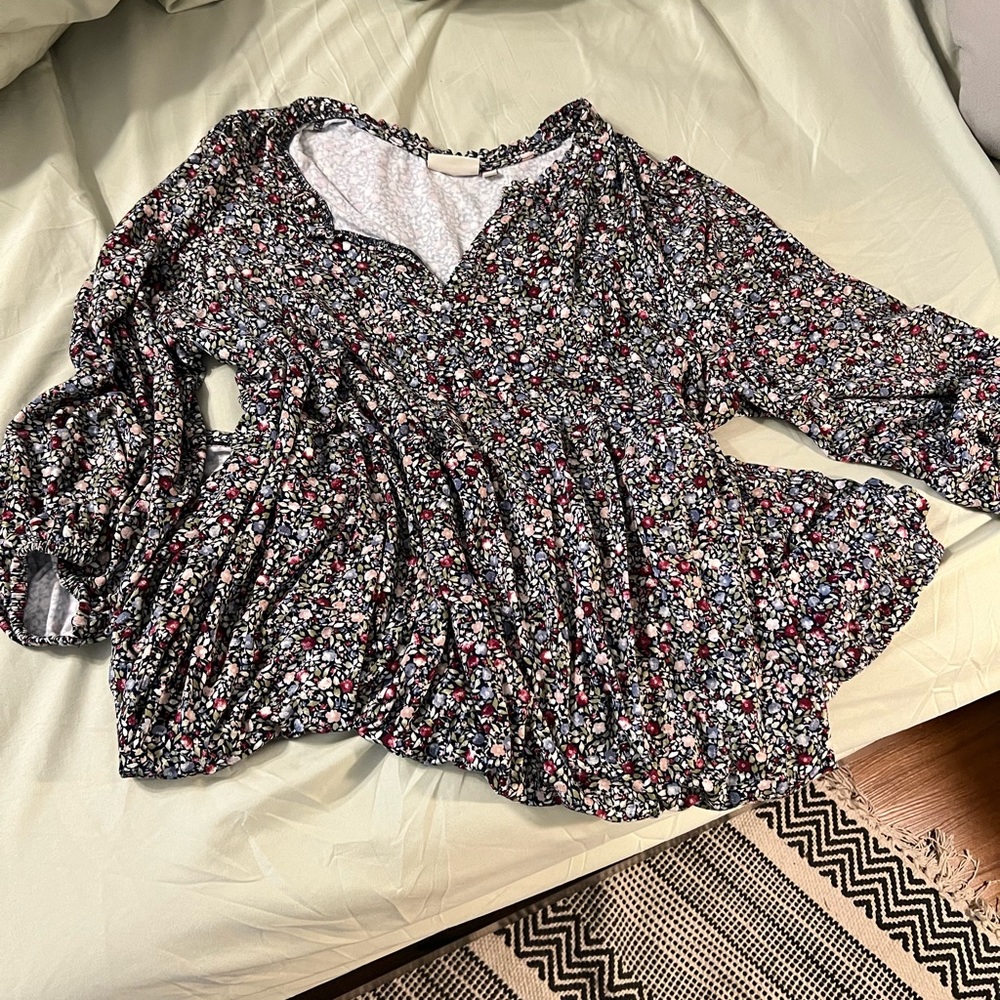 Floral Dress 2X